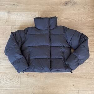 Alo Yoga Puffer jacket Gold Rush Size Est M Brown